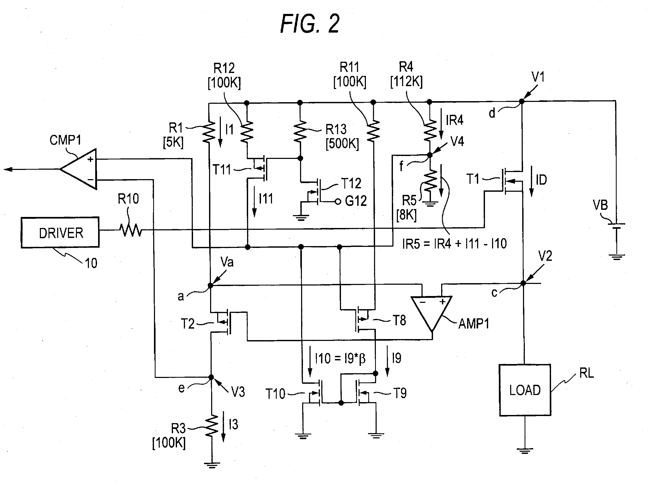 Overcurrent protection apparatus for load circuit