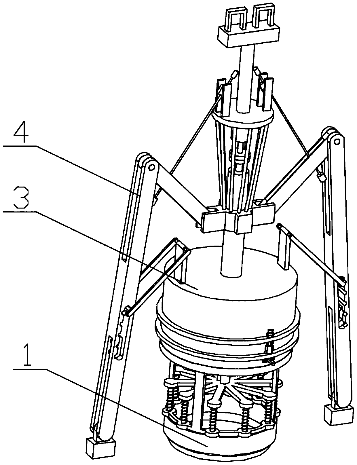 Geological prospecting sampling device