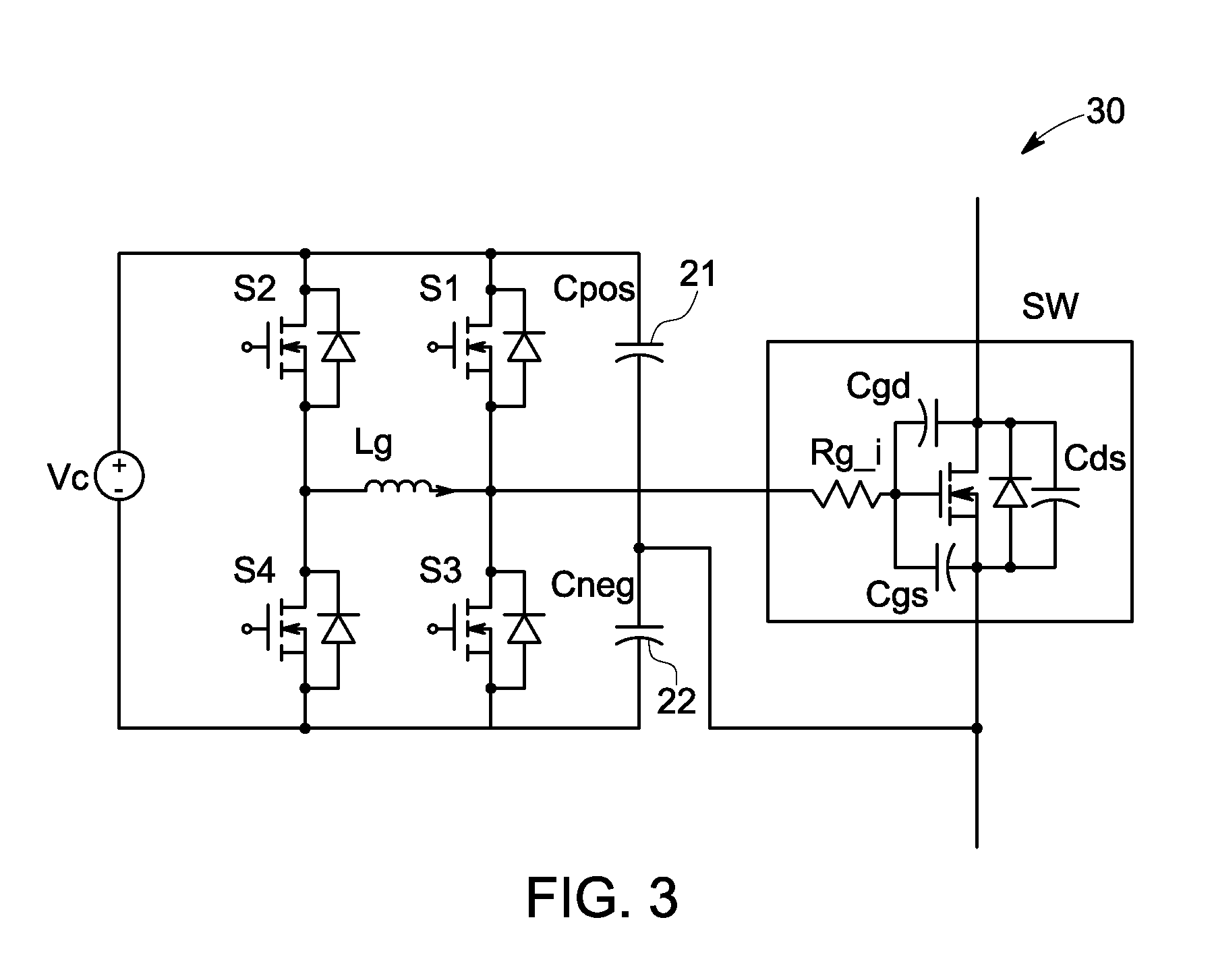 High speed low loss gate drive circuit