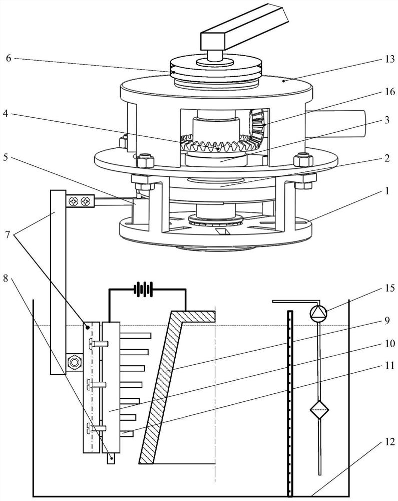 Special-shaped electrolytic machining machine with group holes distributed in a circular array