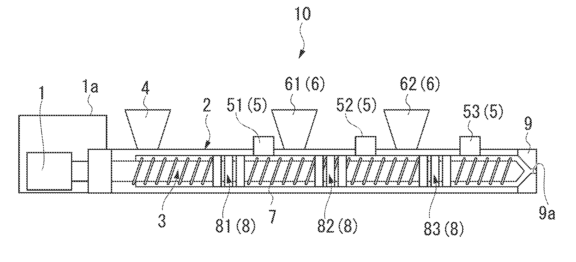 Method of producing liquid crystal polyester composition