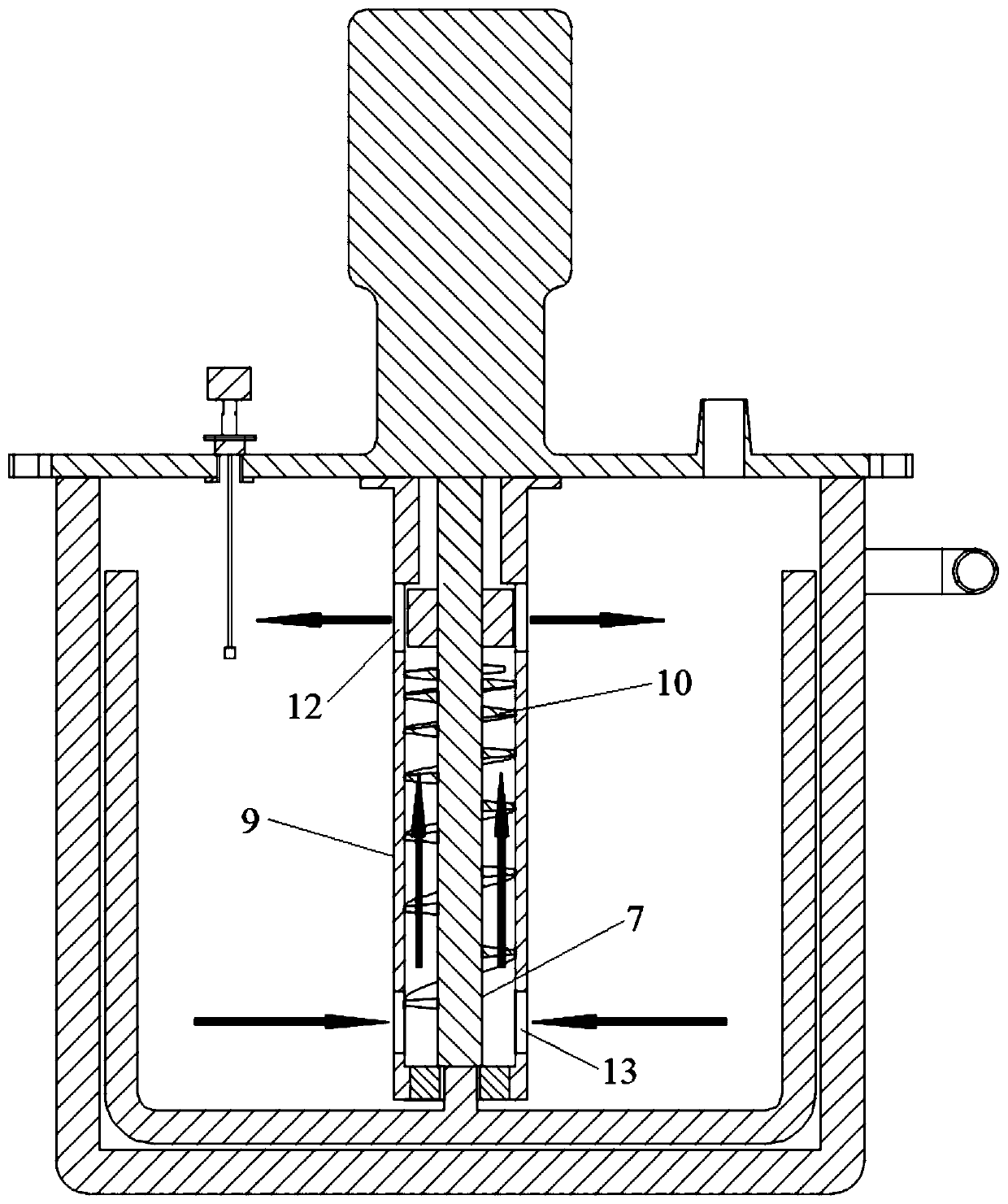 Lithium battery slurry defoaming and grinding method and device