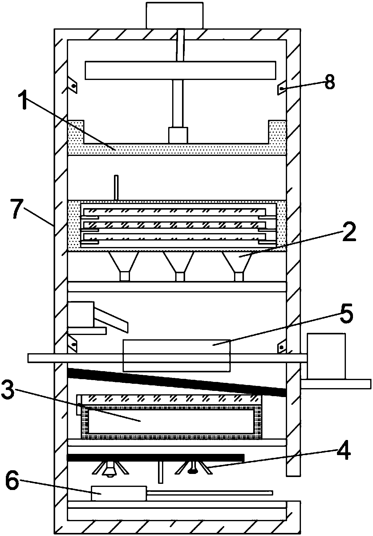 Disinfection and sterilization device applied to general surgical operation instruments