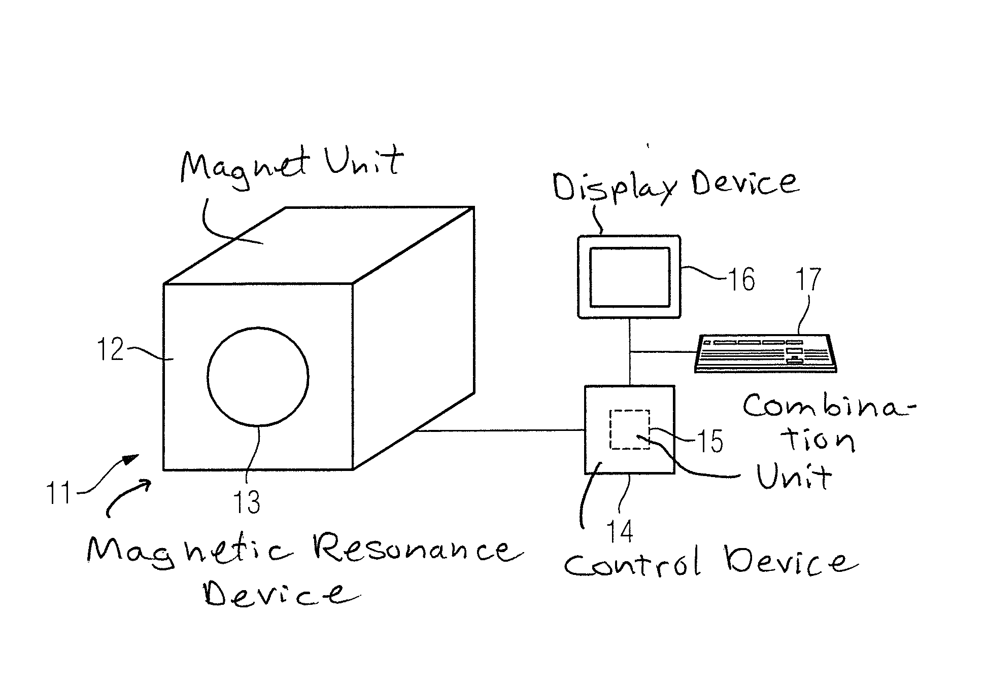 Method and apparatus to generate a complete magnetic resonance image data set to be displayed