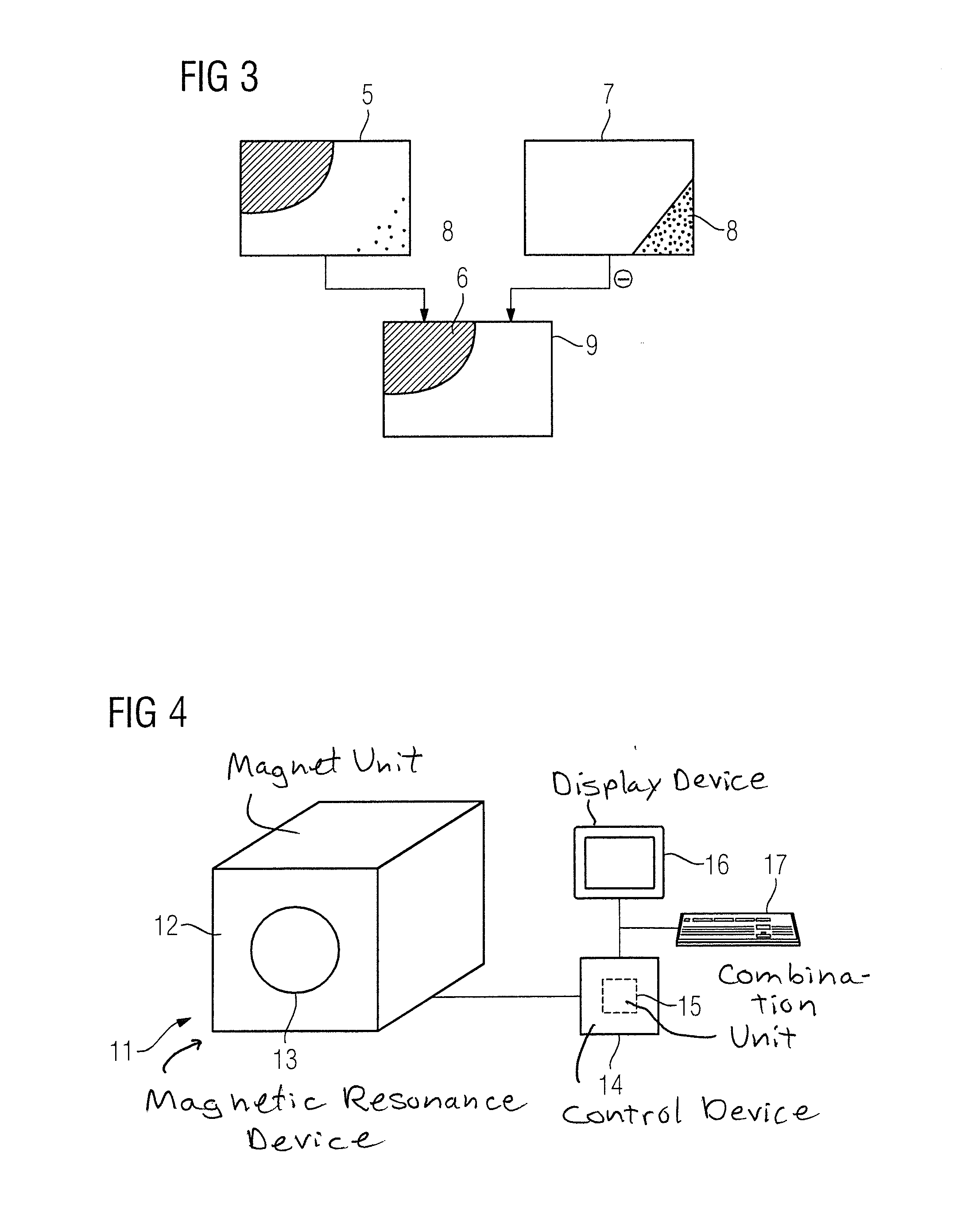 Method and apparatus to generate a complete magnetic resonance image data set to be displayed