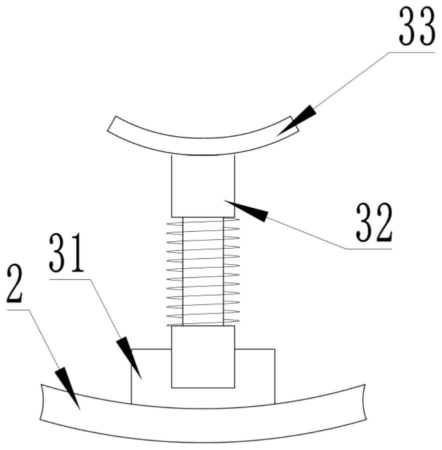A ship shaft stabilizing and damping device