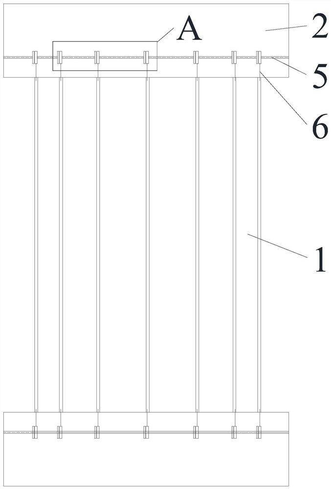 Protective device of tower type solar heat absorber