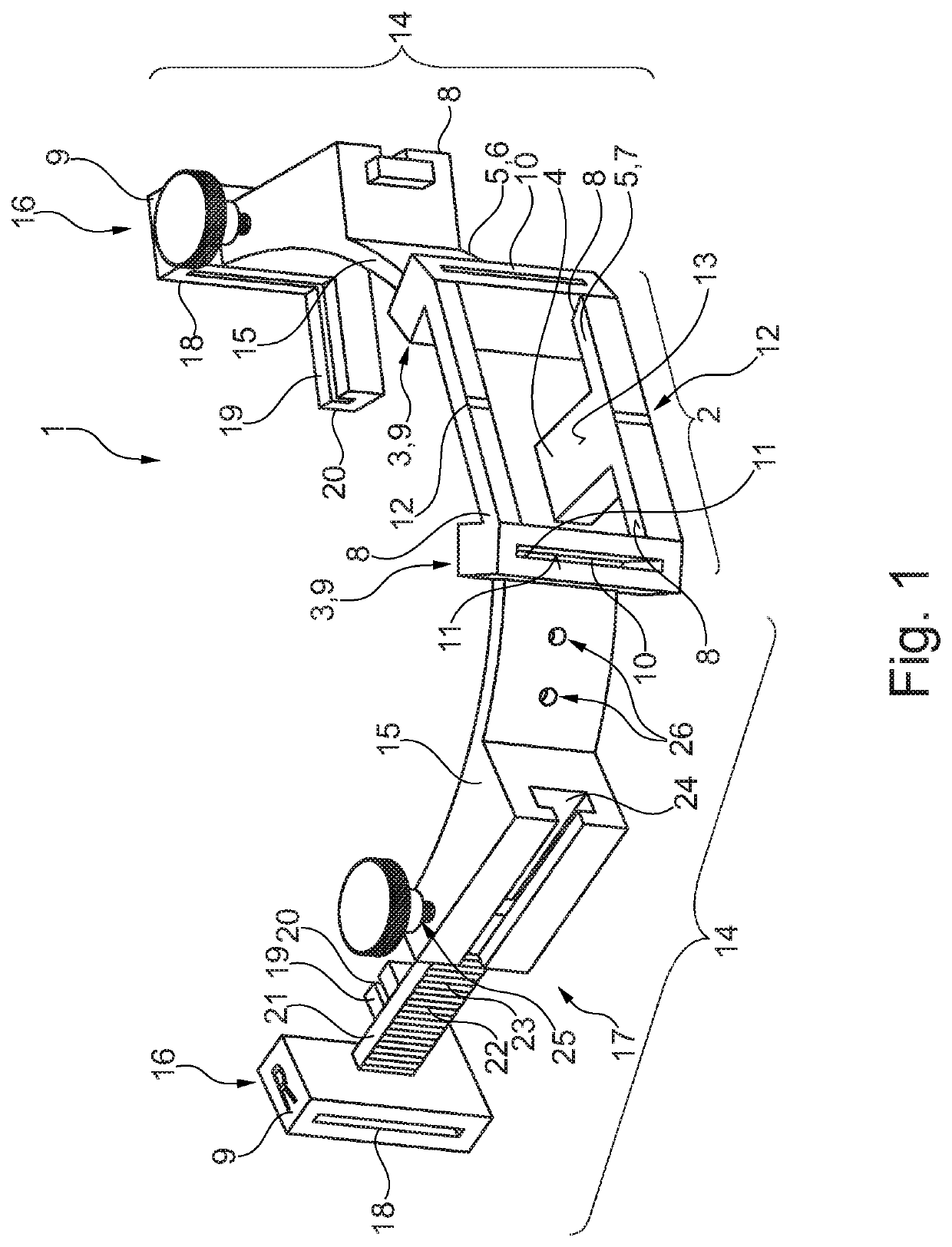 Fibula bone material removal and transfer template