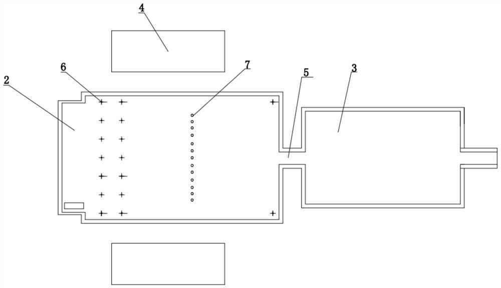 High-transmittance infrared-resistant energy-saving colored glass and melting device thereof