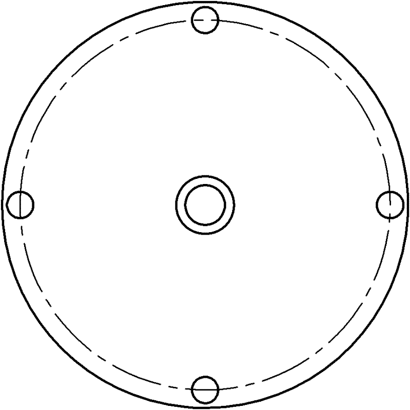 A square motor without casing