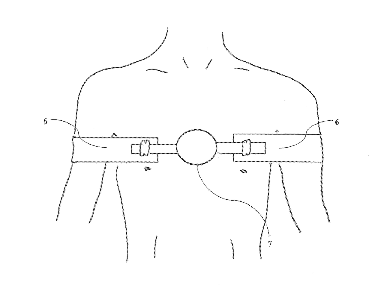 Hands-Free Middle Back Exercise Apparatus