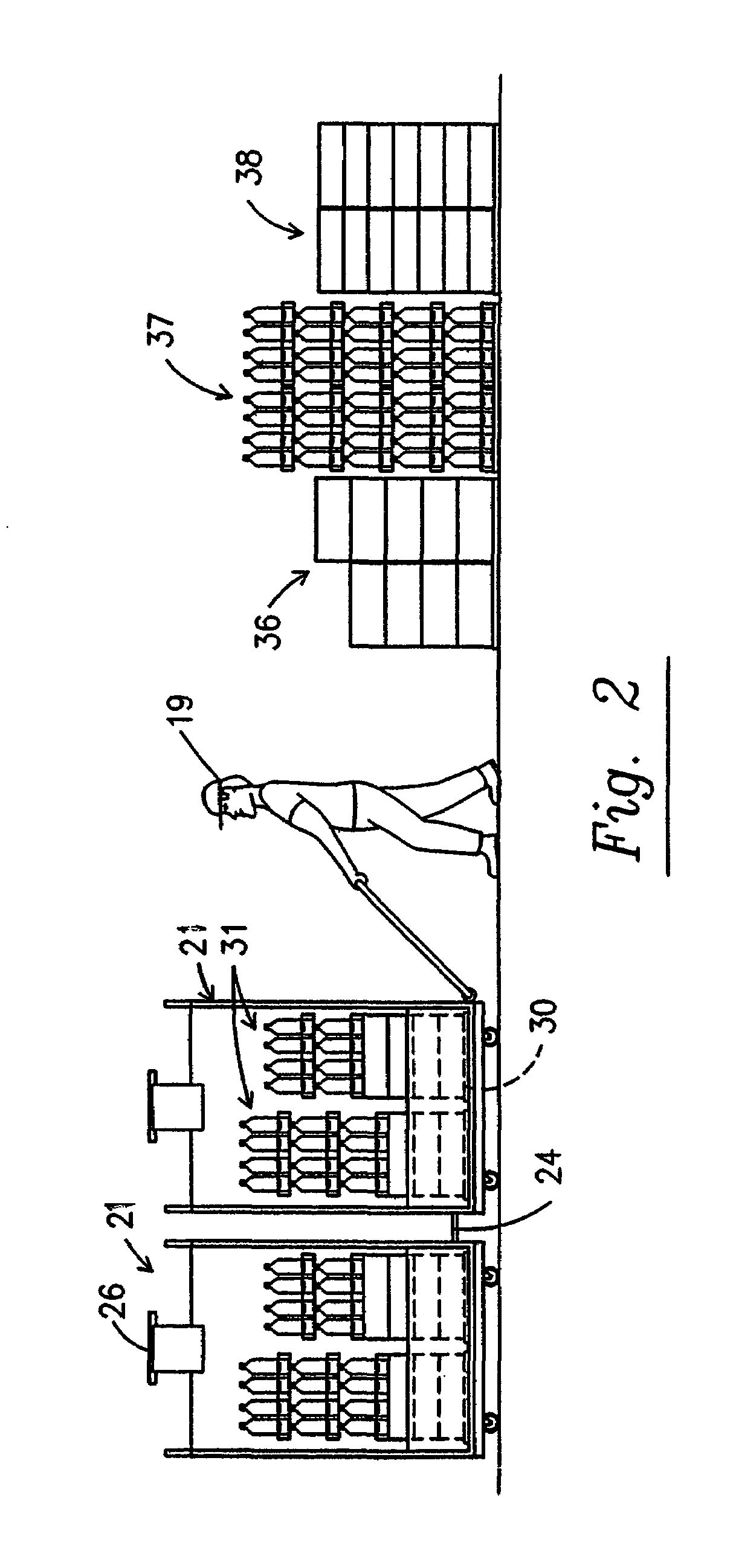 Transport carts configured to be locked to the sidewalls of a transportation vehicle for distributing product