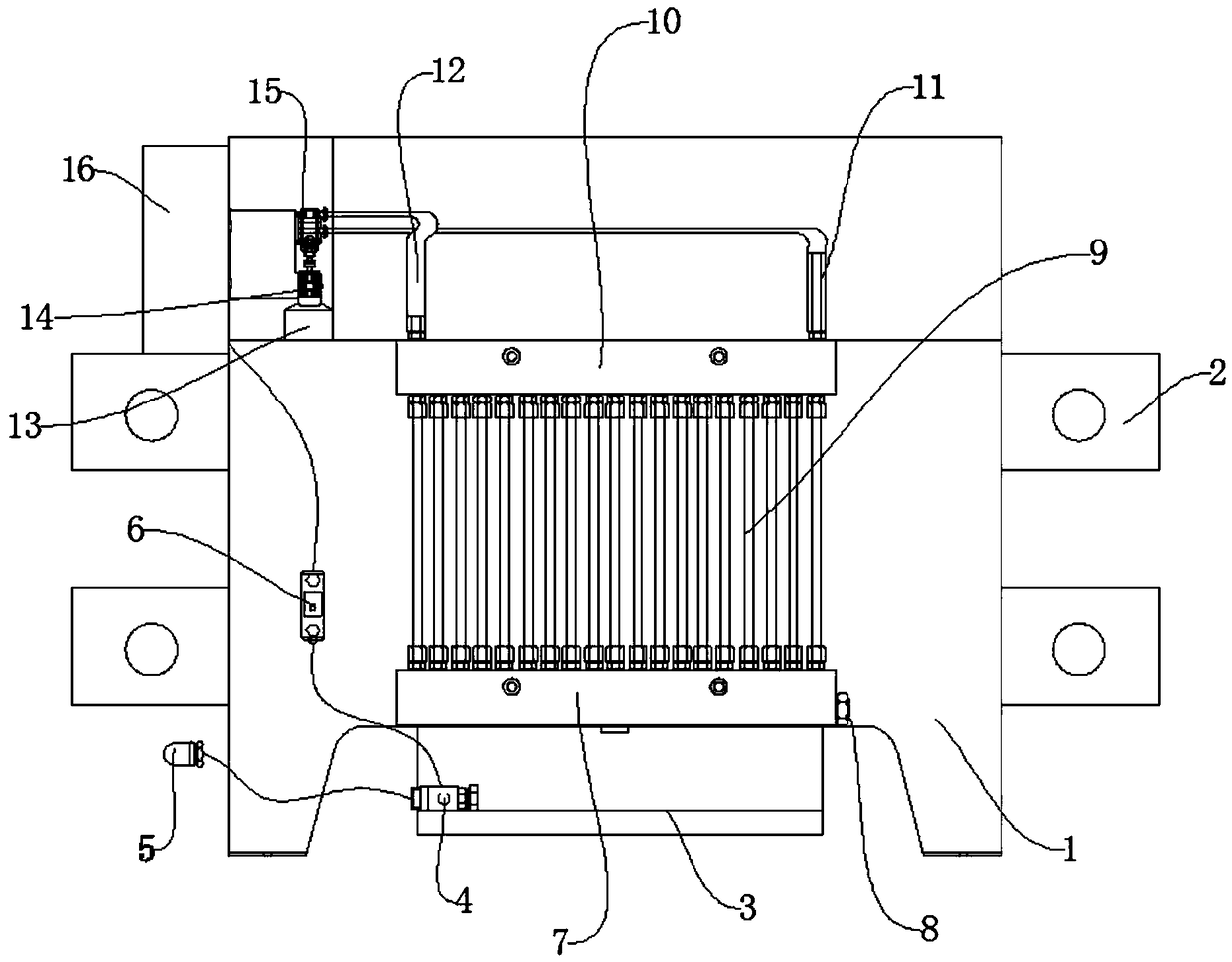 Intelligent temperature control device and method for LED display screen