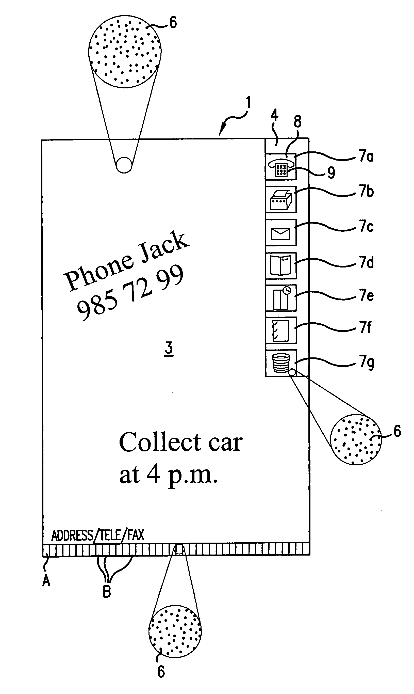 Position code bearing notepad employing activation icons