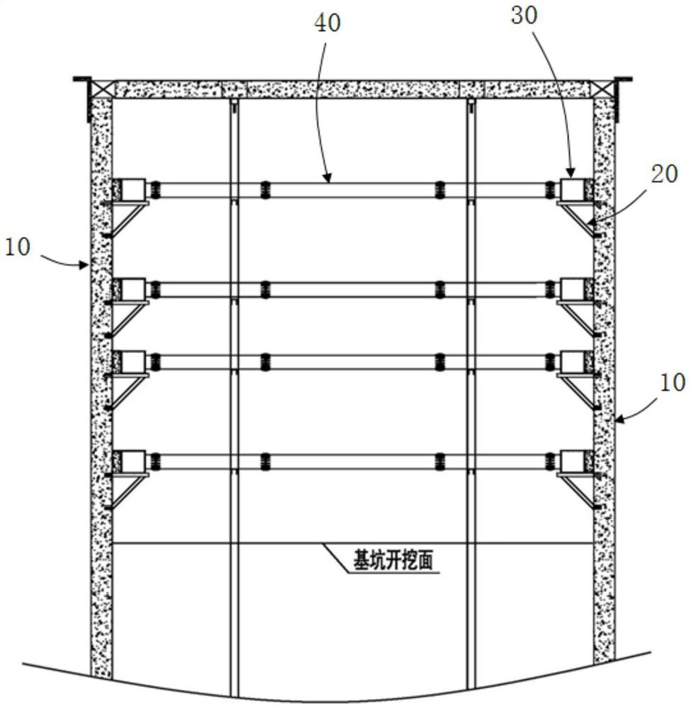 Connecting joint of steel support and underground diaphragm wall and correcting mold and construction method of connecting joint of steel support and underground diaphragm wall