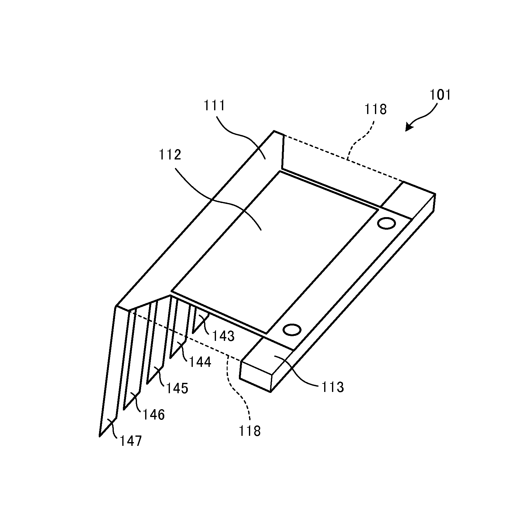 Piezoelectric fan and cooling device