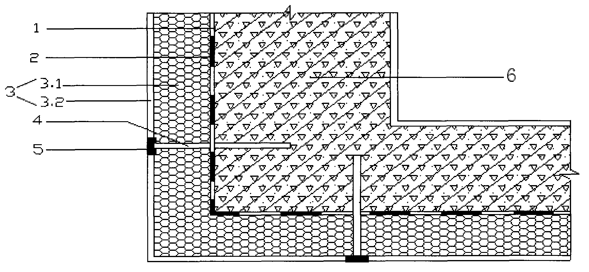 Flexible connecting system for polyurethane heat preservation decorative sheets