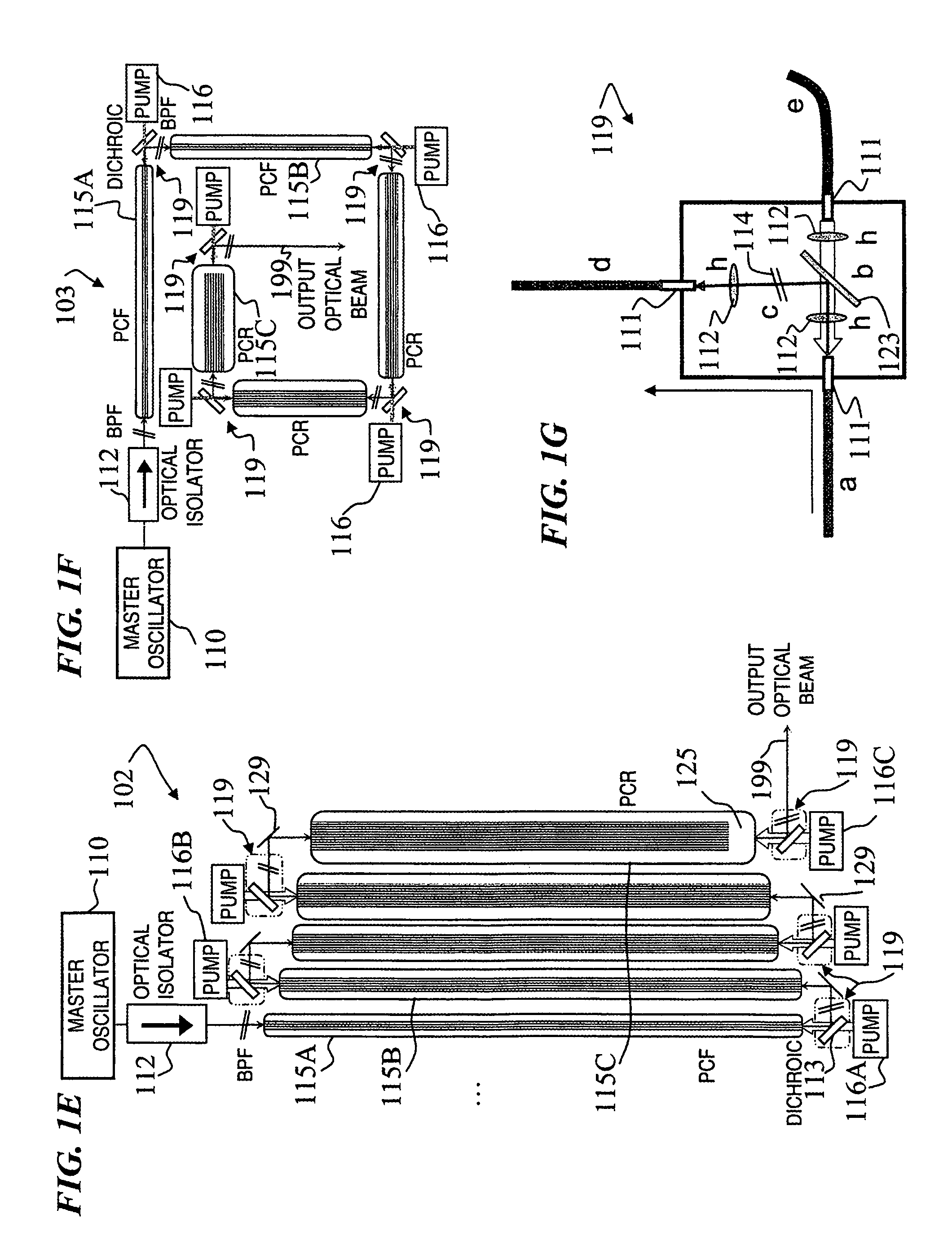 Method and apparatus for long-range lidar and active imaging with optical output from a photonic-crystal rod