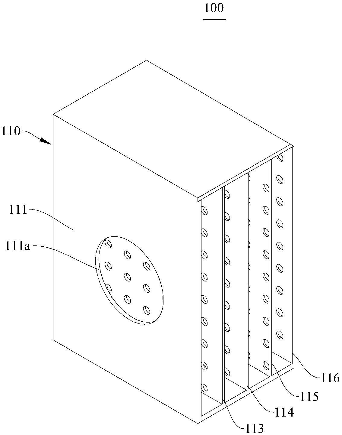 Semi-static-pressure air supply device and drying equipment