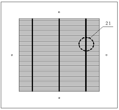 Manufacture method of silicon solar cell electrode screen board