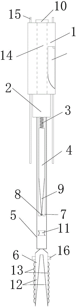 Combination fork with containing function