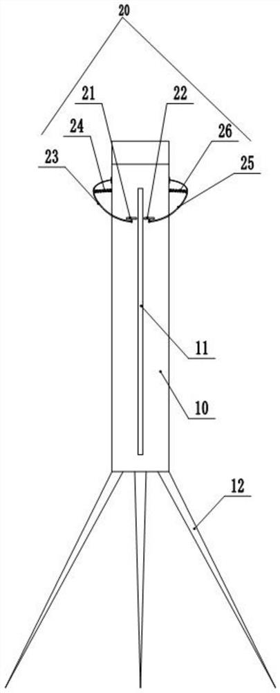 Safety purse net device with guiding function