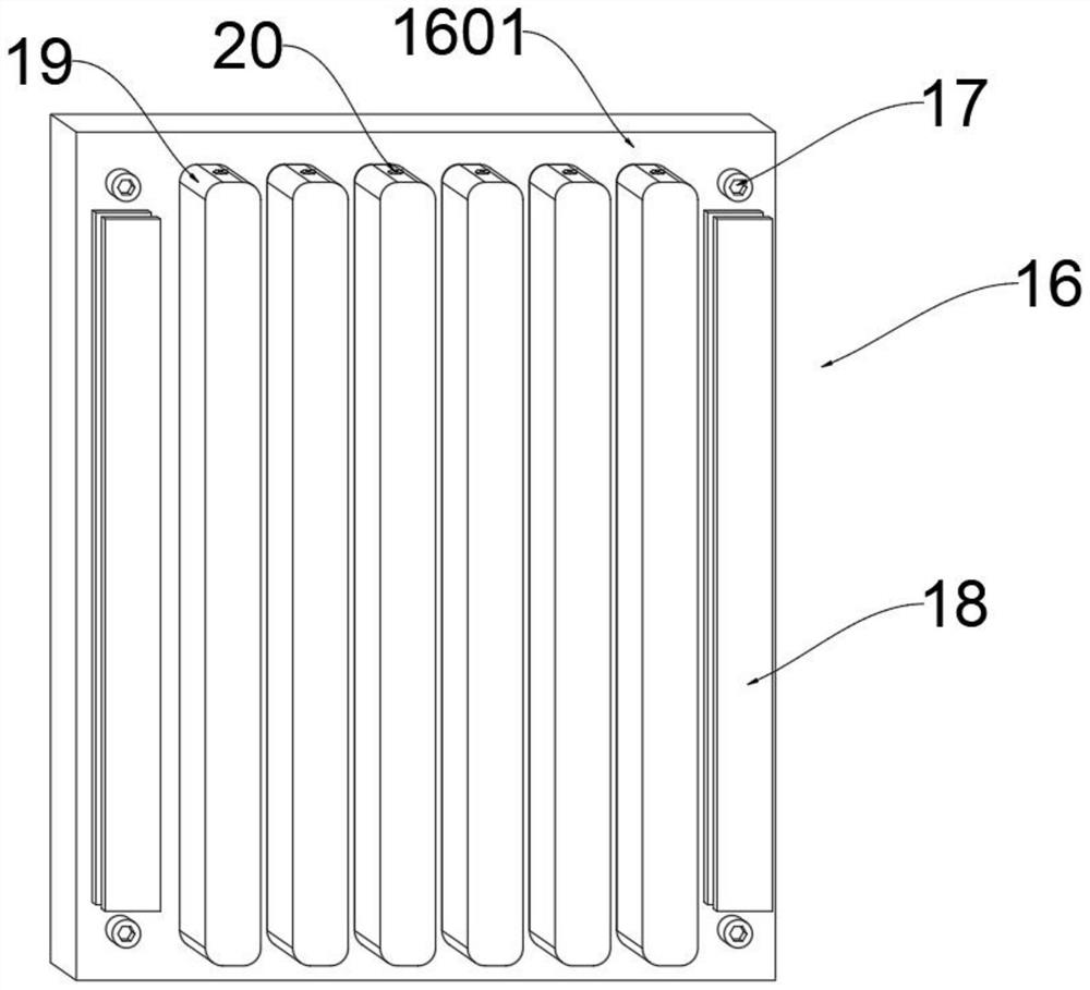 Steel structure protective air-tight door with good impact resistance and working method of steel structure protective air-tight door