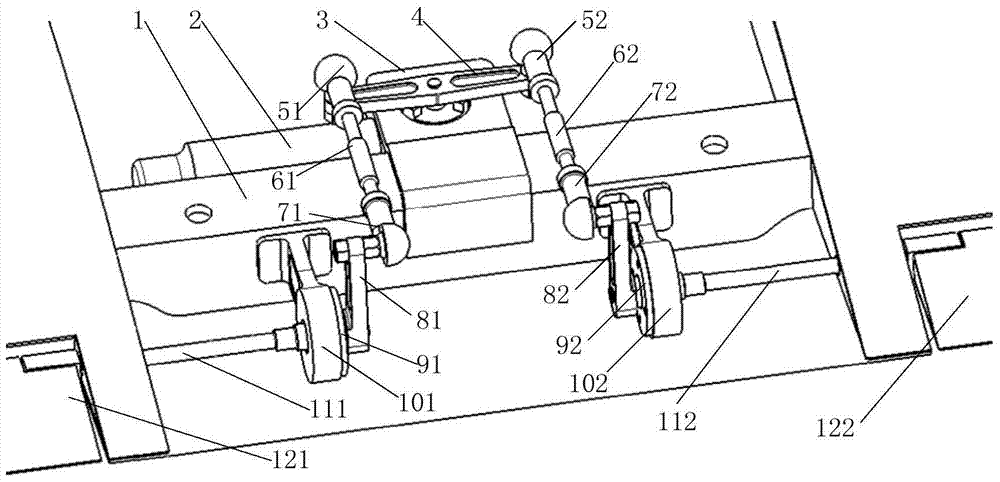 A differential drive mechanism for rudder surface suitable for unmanned aerial vehicles