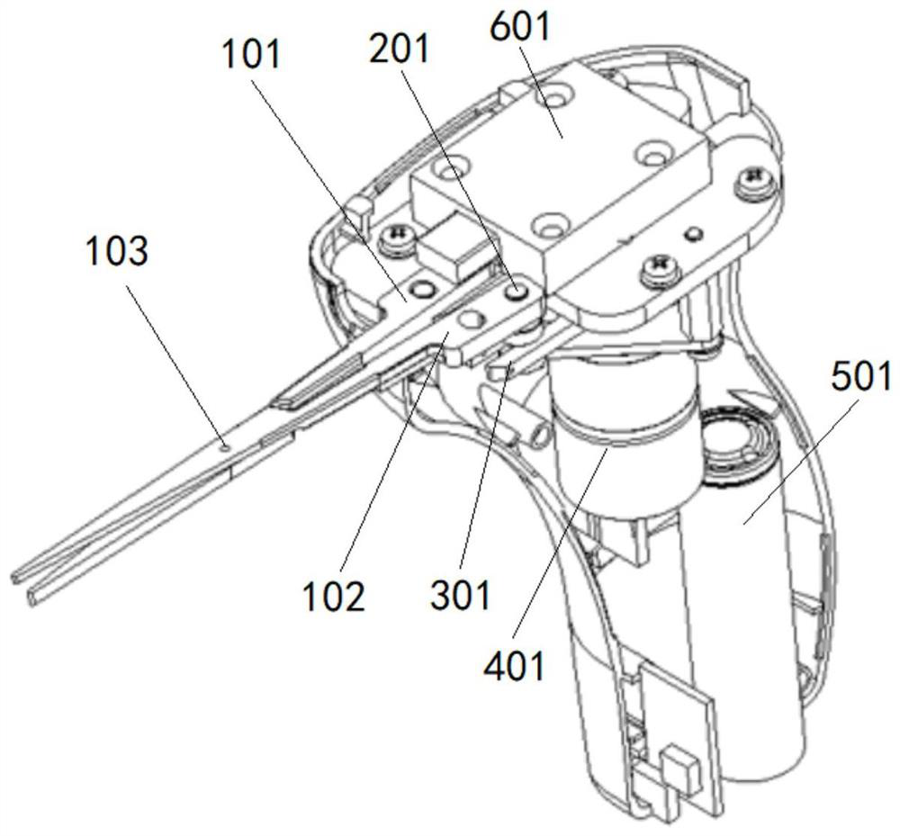 Automatic scissors device and automatic hair cutting method