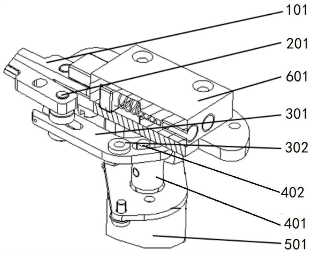 Automatic scissors device and automatic hair cutting method