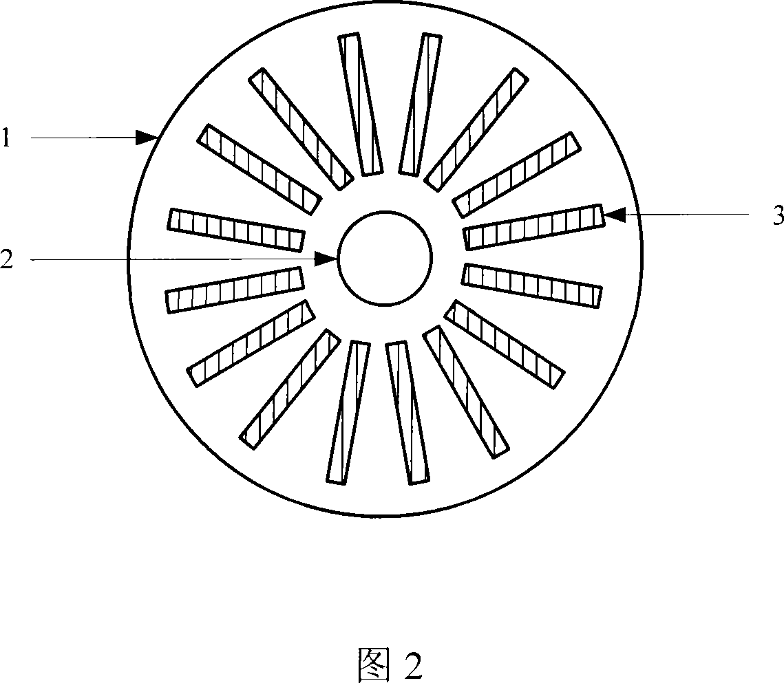 Ring shaped radial arrayed fluidized bed membrane reactor