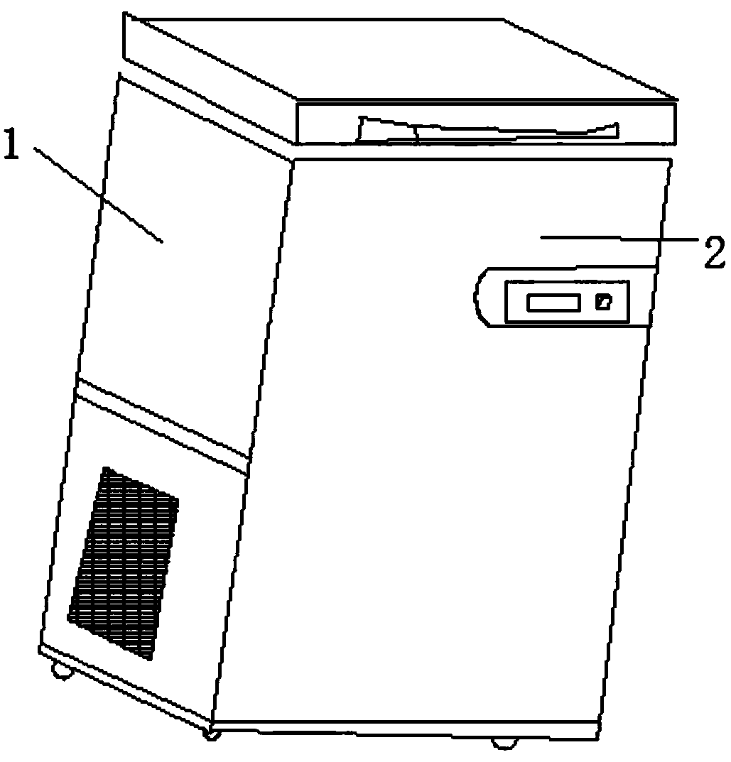 Test tube freezer