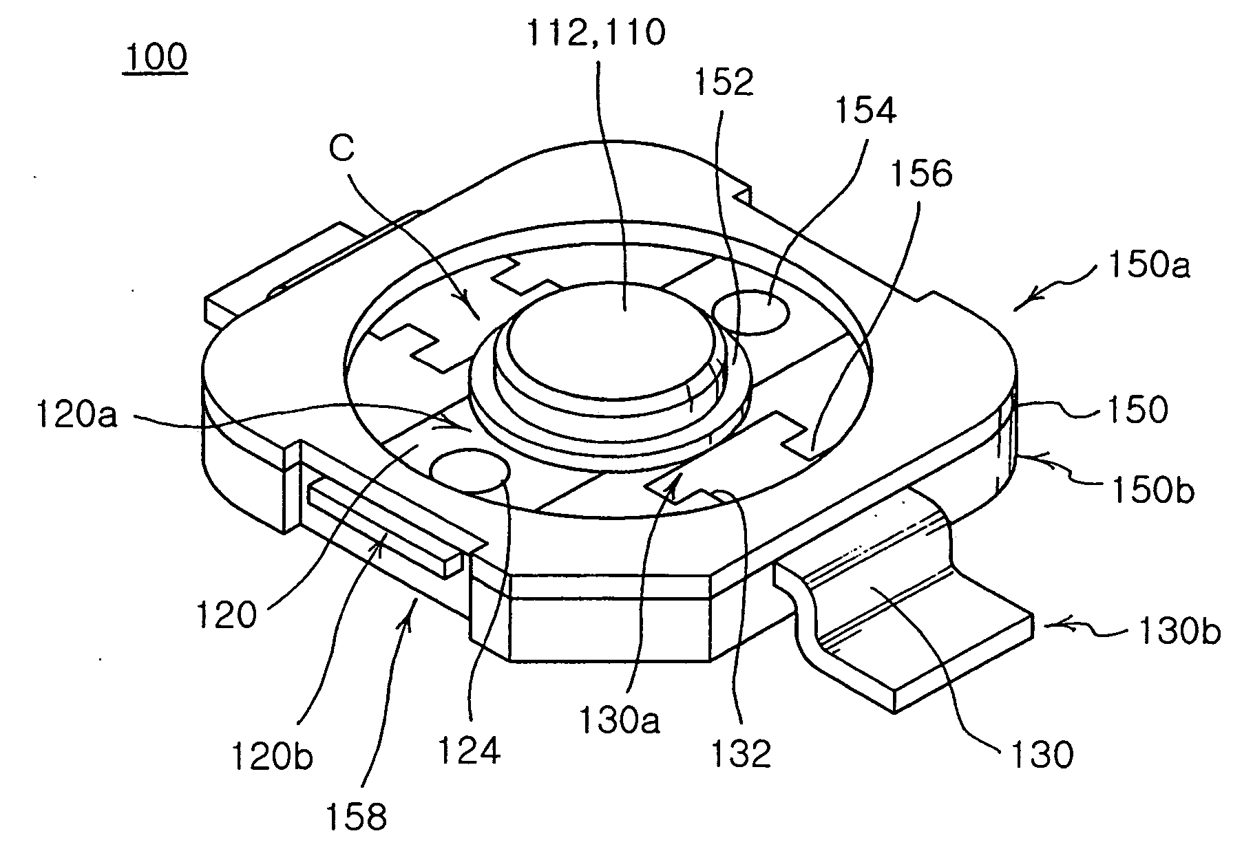 High power LED housing and fabrication method thereof