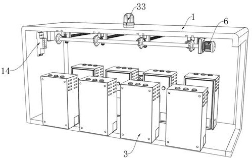 An intelligent self-extinguishing fire distribution station