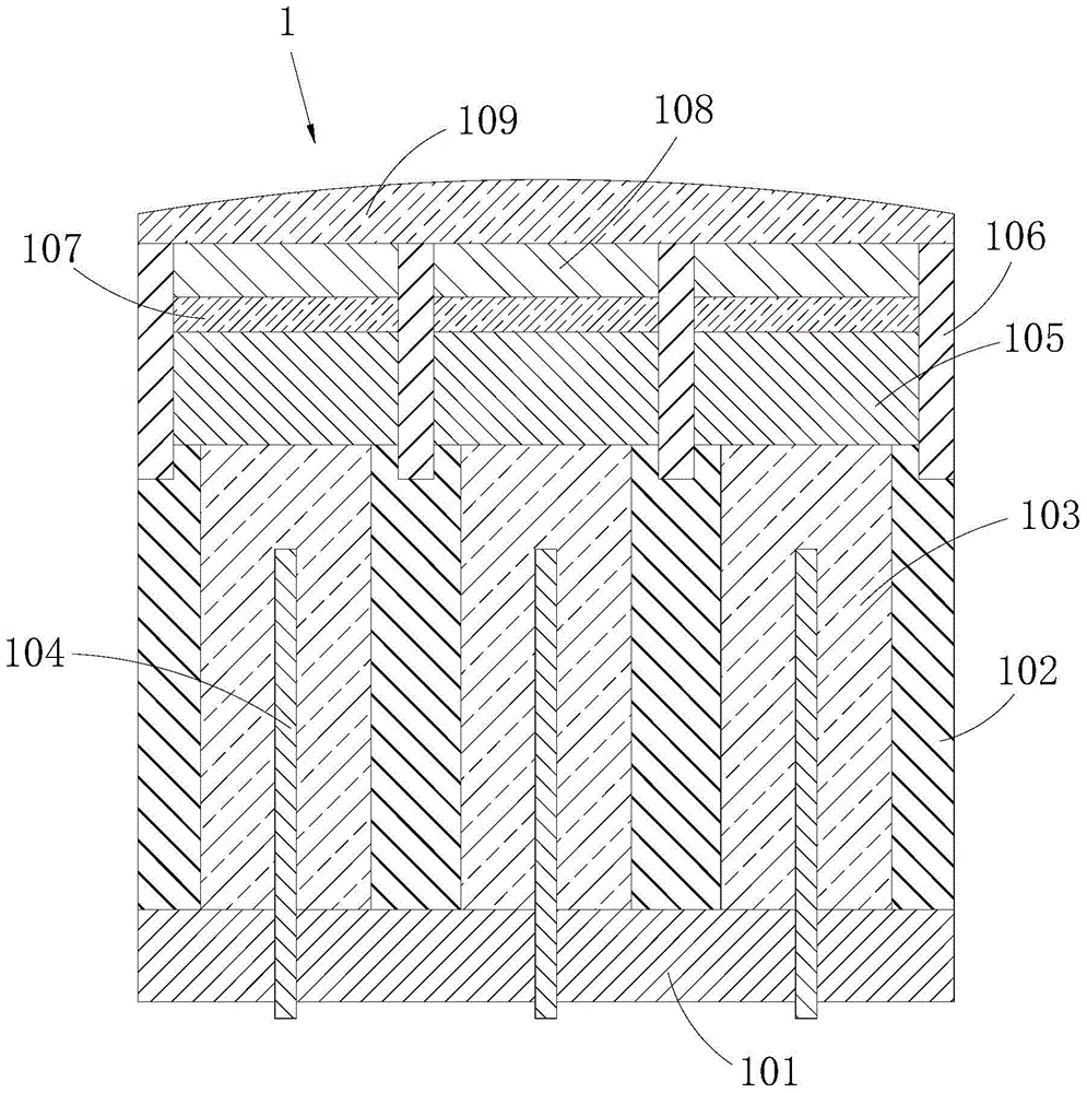 Two-dimensional array ultrasonic transducer based on three-dimensional ultrasonic imaging and preparation method for same