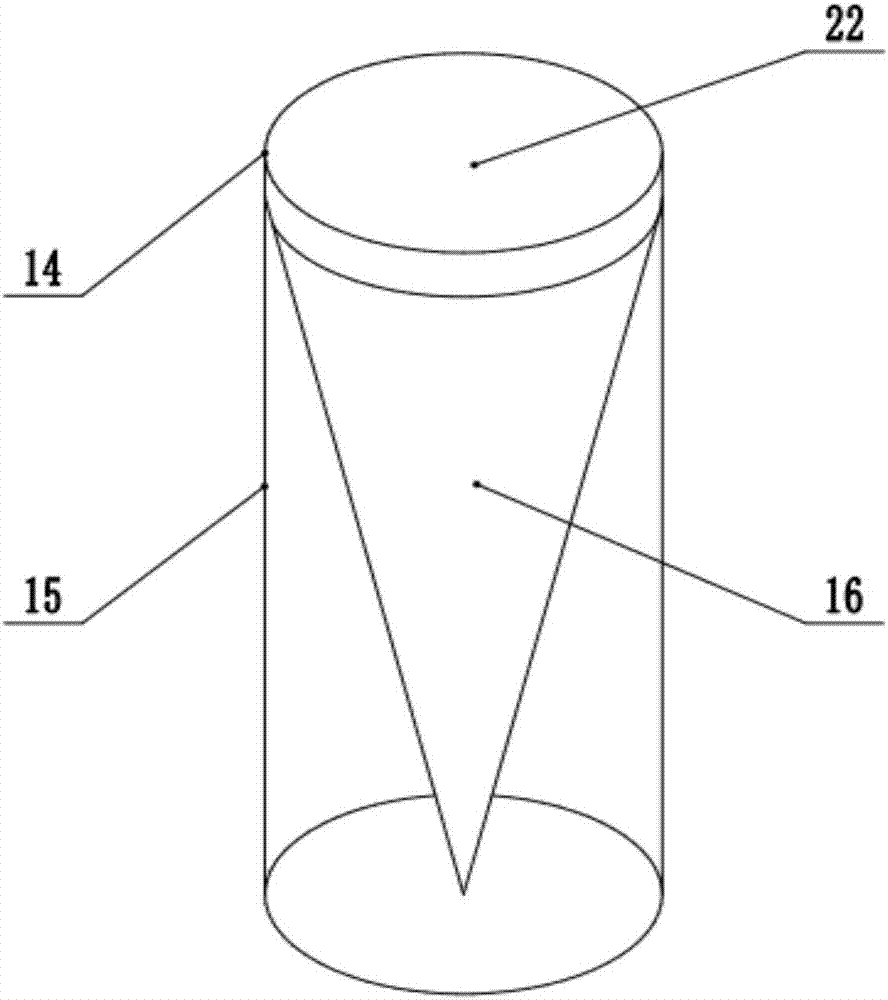 Scraper type molecular distillation device