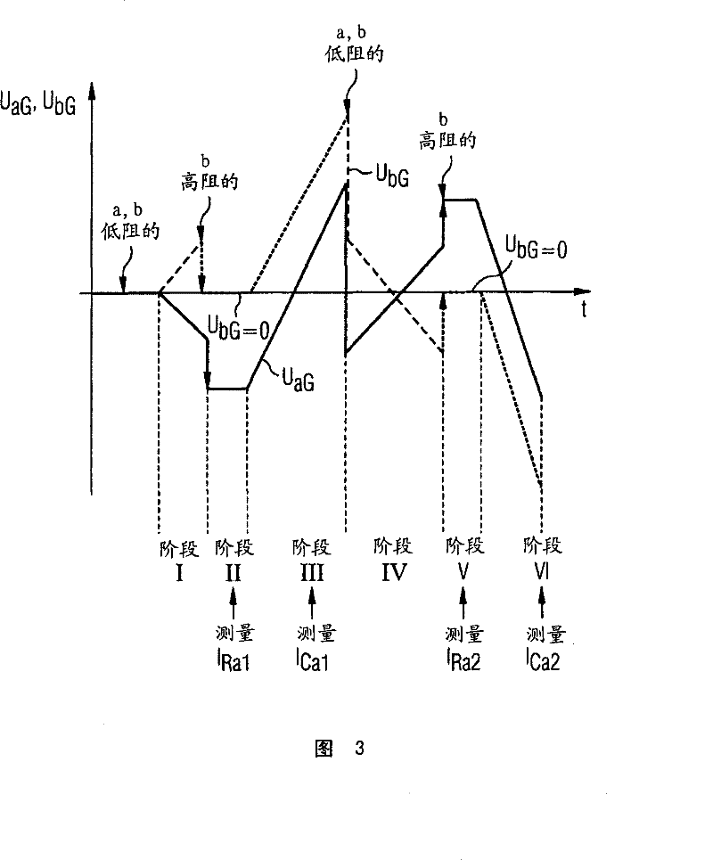 Method and device for determining a leak resistance for at least one wire of a subscriber connection line comprising several wires in a communications network