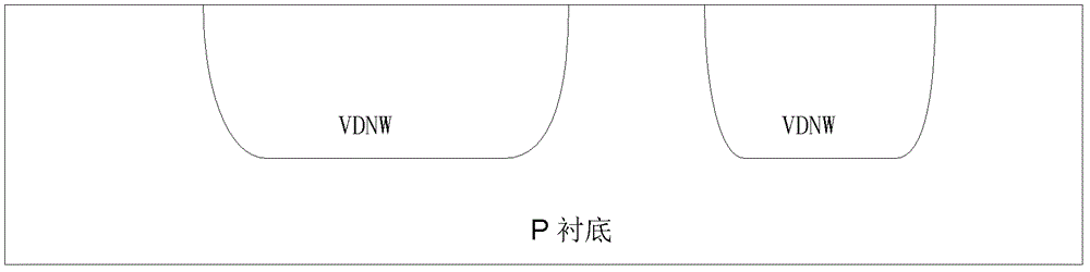 Manufacturing method of high voltage isolating N type laterally diffused metal oxide semiconductor (LDMOS) component