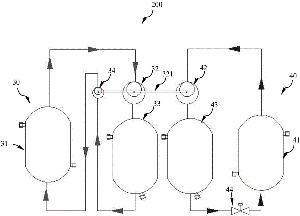 Heat-driven electroless steam compression refrigerating device