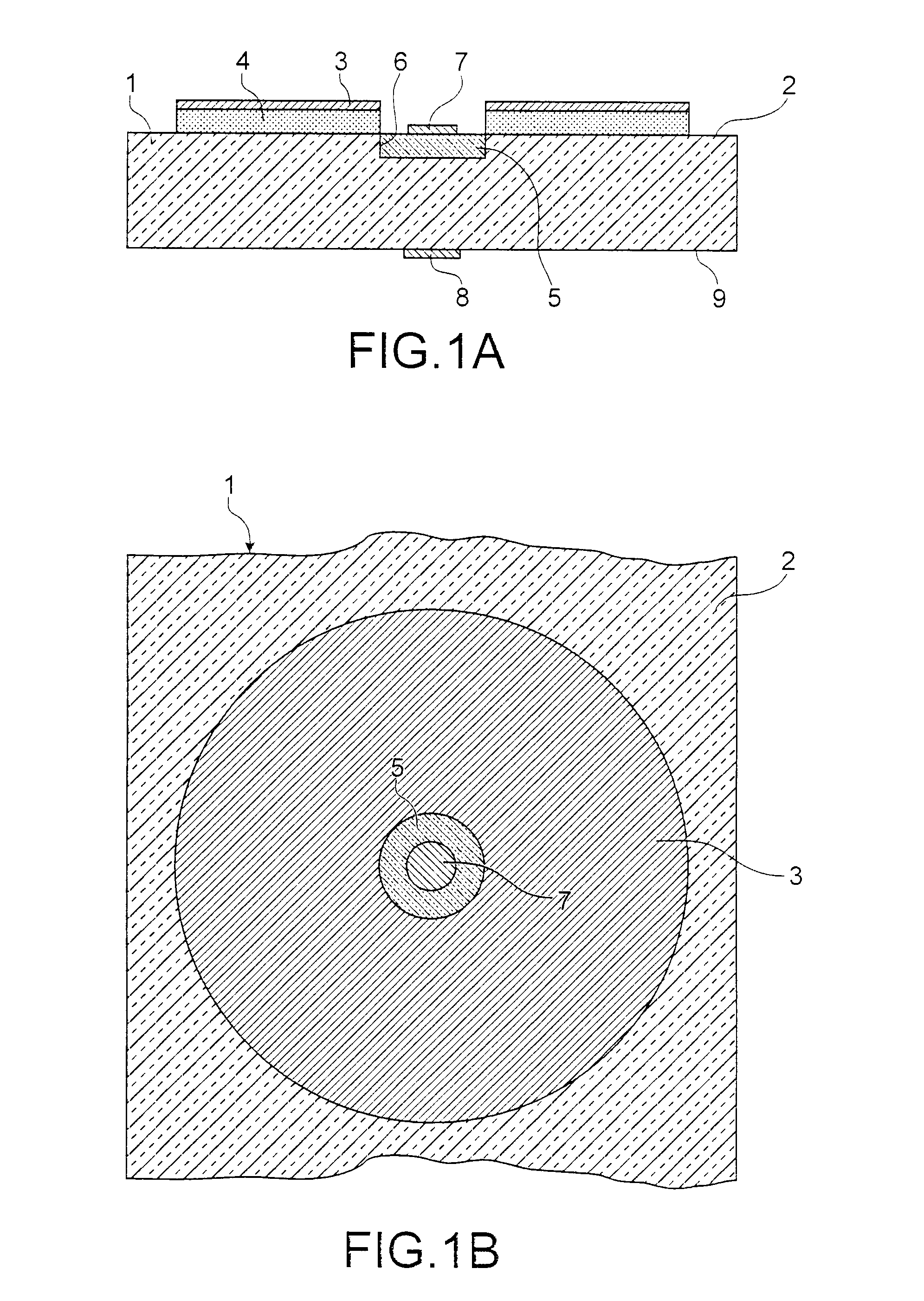 Light-emitting diode in semiconductor material and its fabrication method