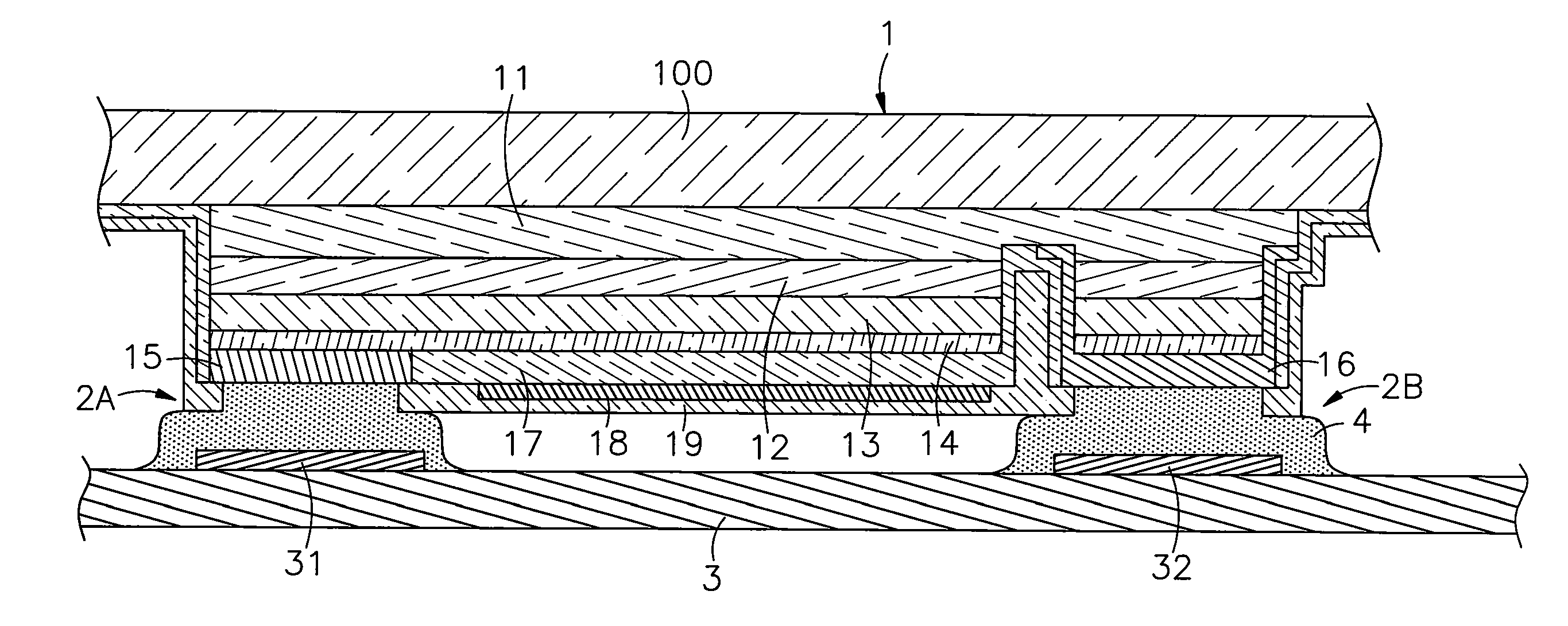 Method for fabricating flip chip gallium nitride light emitting diode