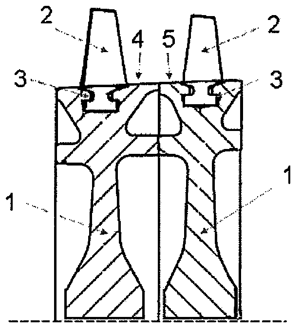 Rotor wheel disc