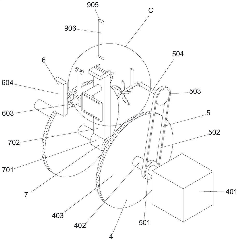 Anti-jamming concrete block recycling and cutting device