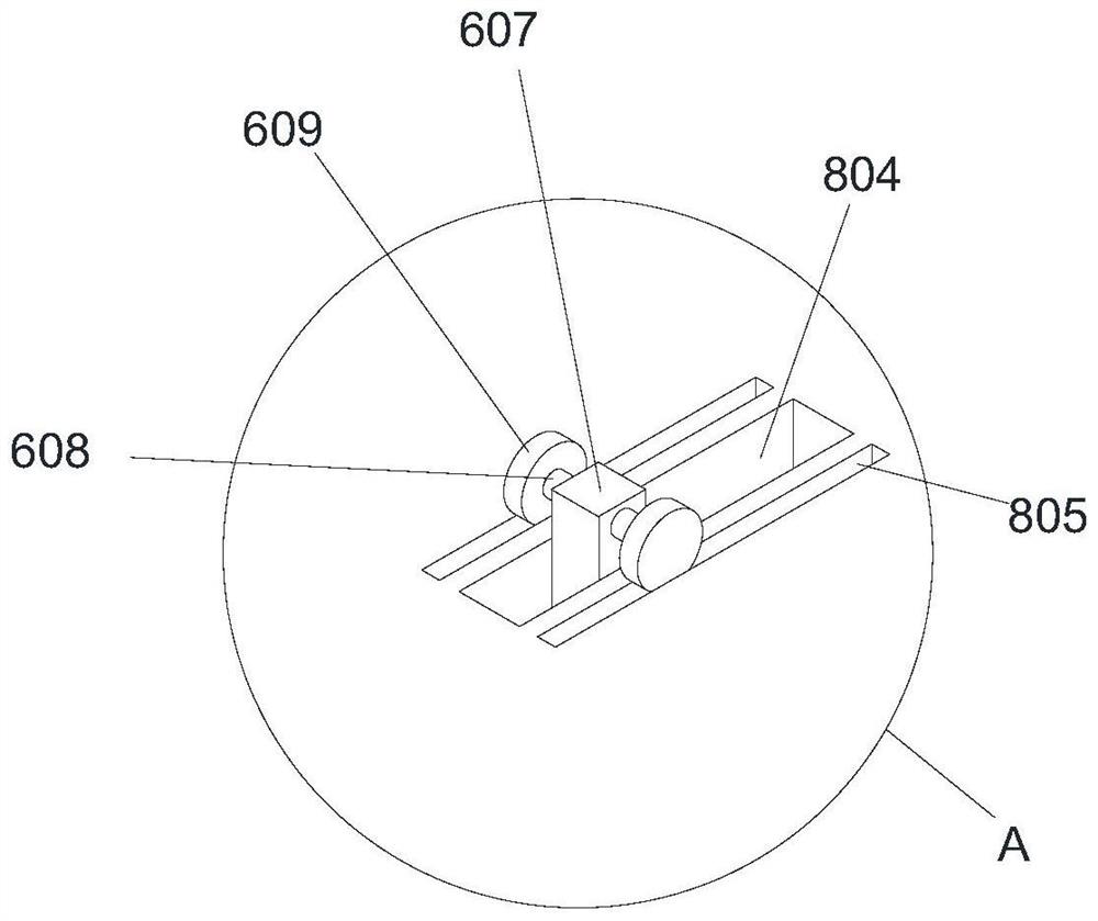 Anti-jamming concrete block recycling and cutting device