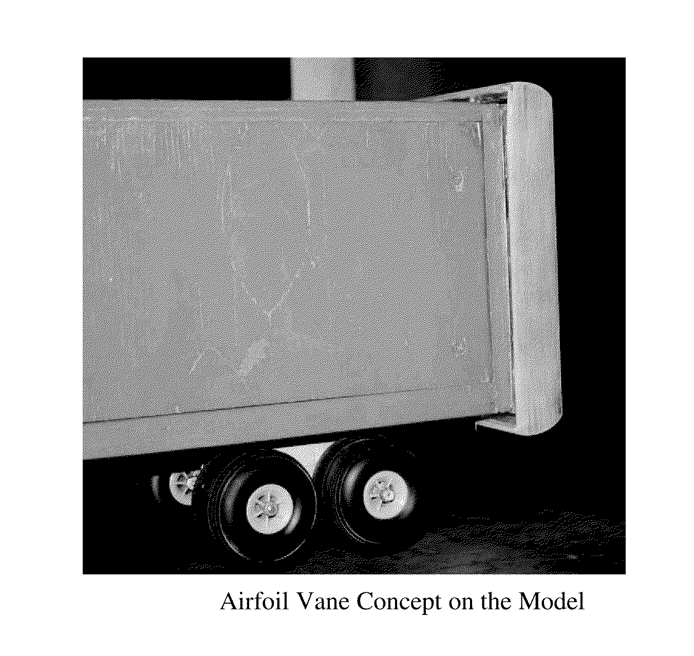 Drag Reduction of a Tractor Trailer Using Guide Vanes