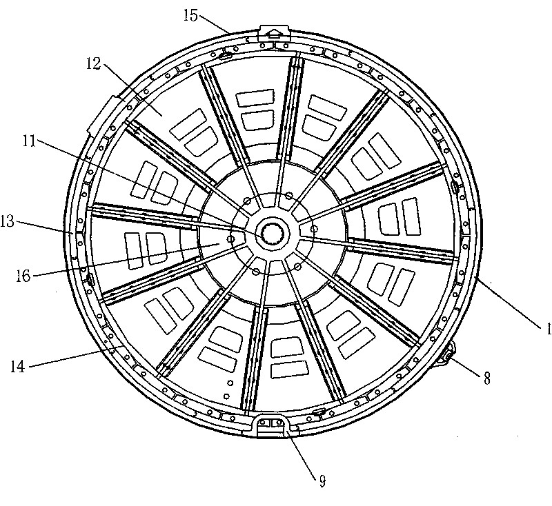 Motor device of top opening barrel washing machine for accurately halting and positioning
