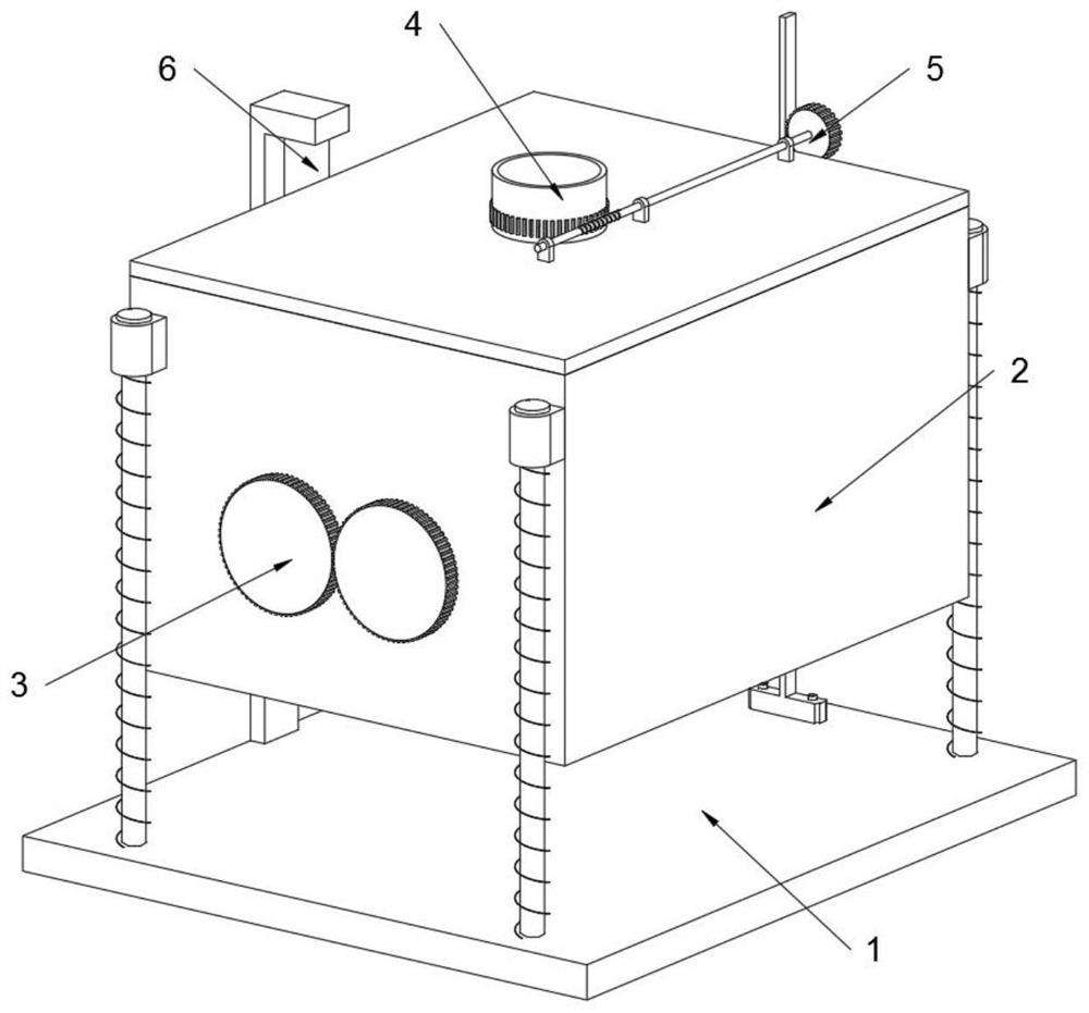 Excrement sample high-efficiency decomposition device for parasite detection