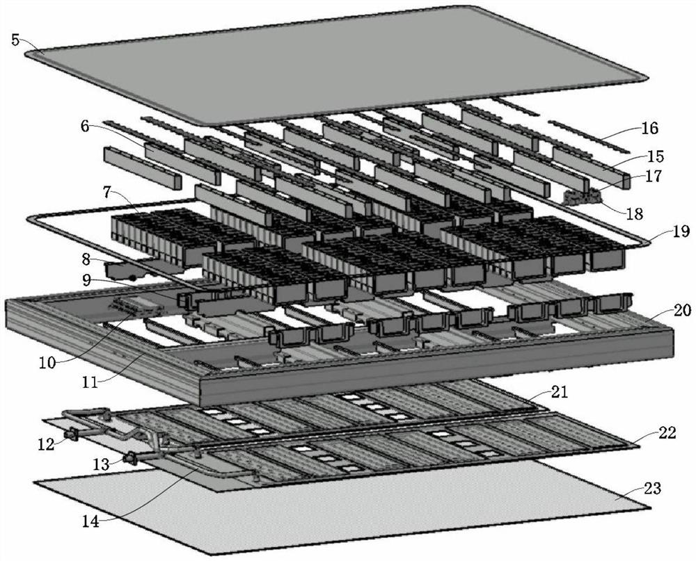 CTC battery system pressure detection device and use method thereof