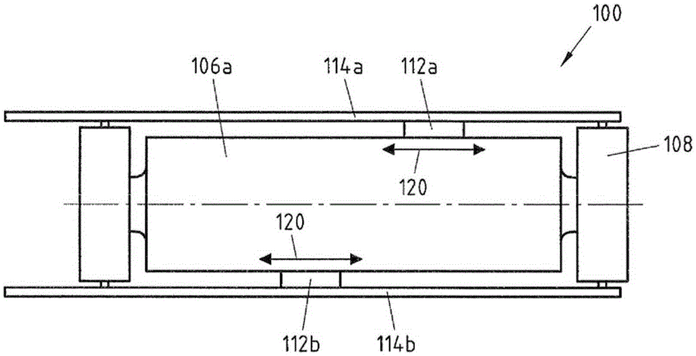 Rolling device and method for conditioning a roll surface