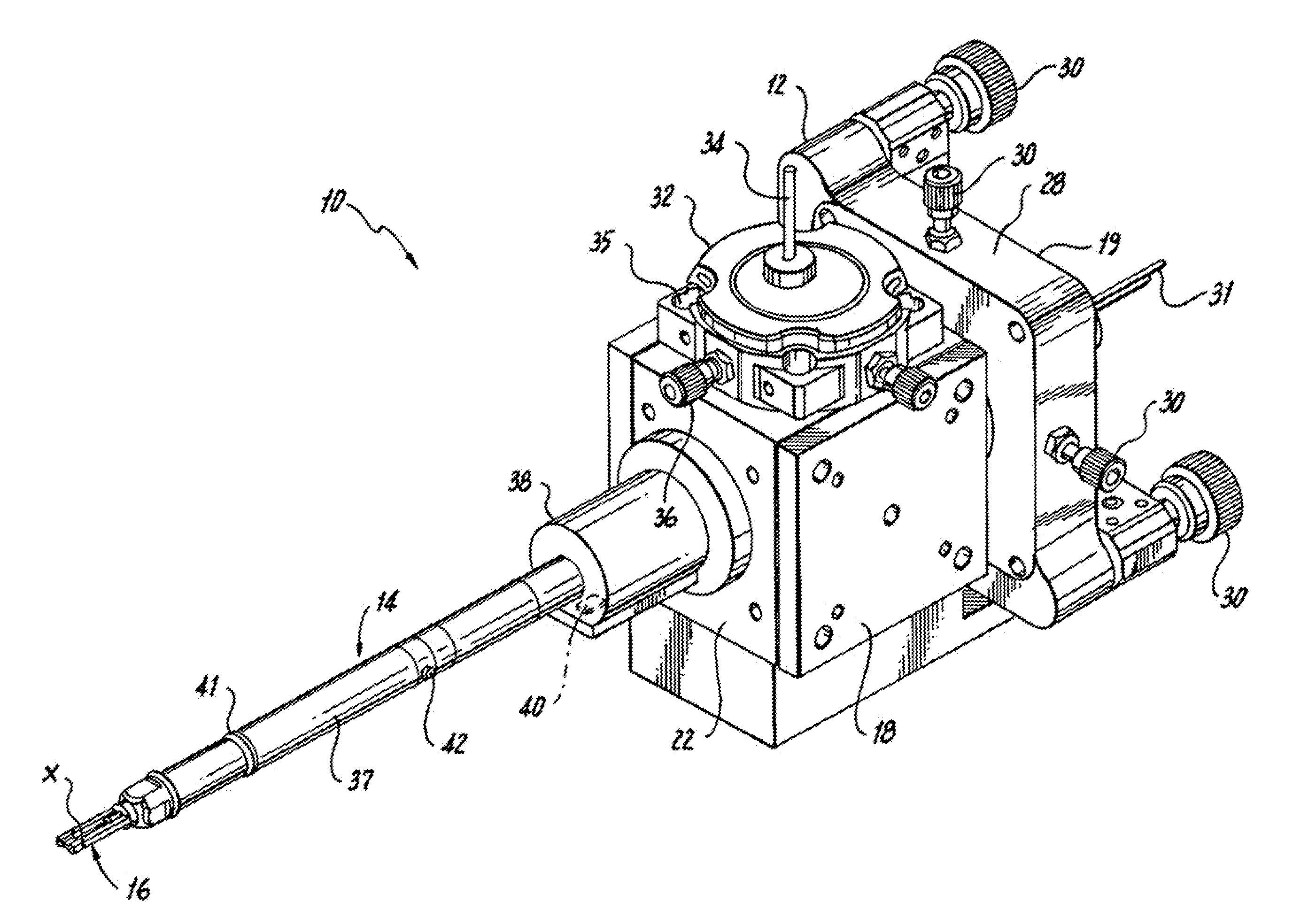 Sample Holder with Optical Features for Holding a Sample in an Analytical Device for Research Purposes